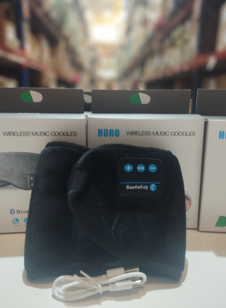 Antifaz y Cinta Deporte con Bluetooth