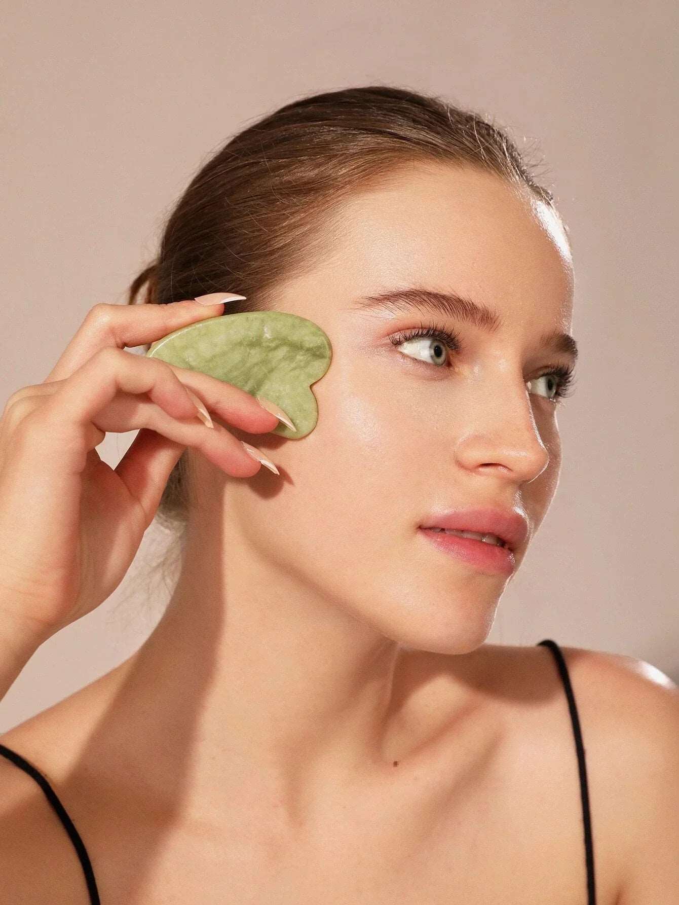 Masajeador Facial Piedra Jade