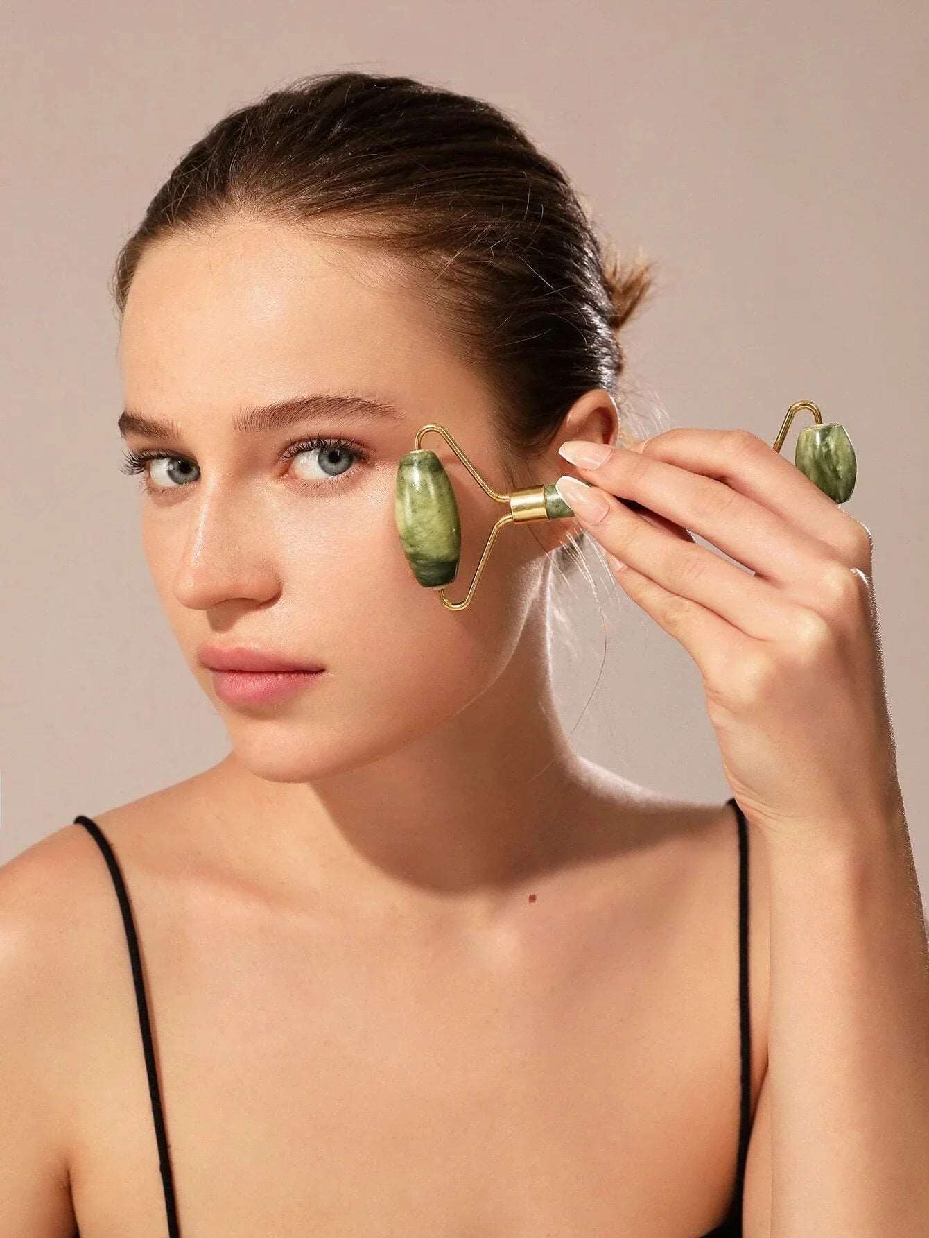 Masajeador Facial Piedra Jade