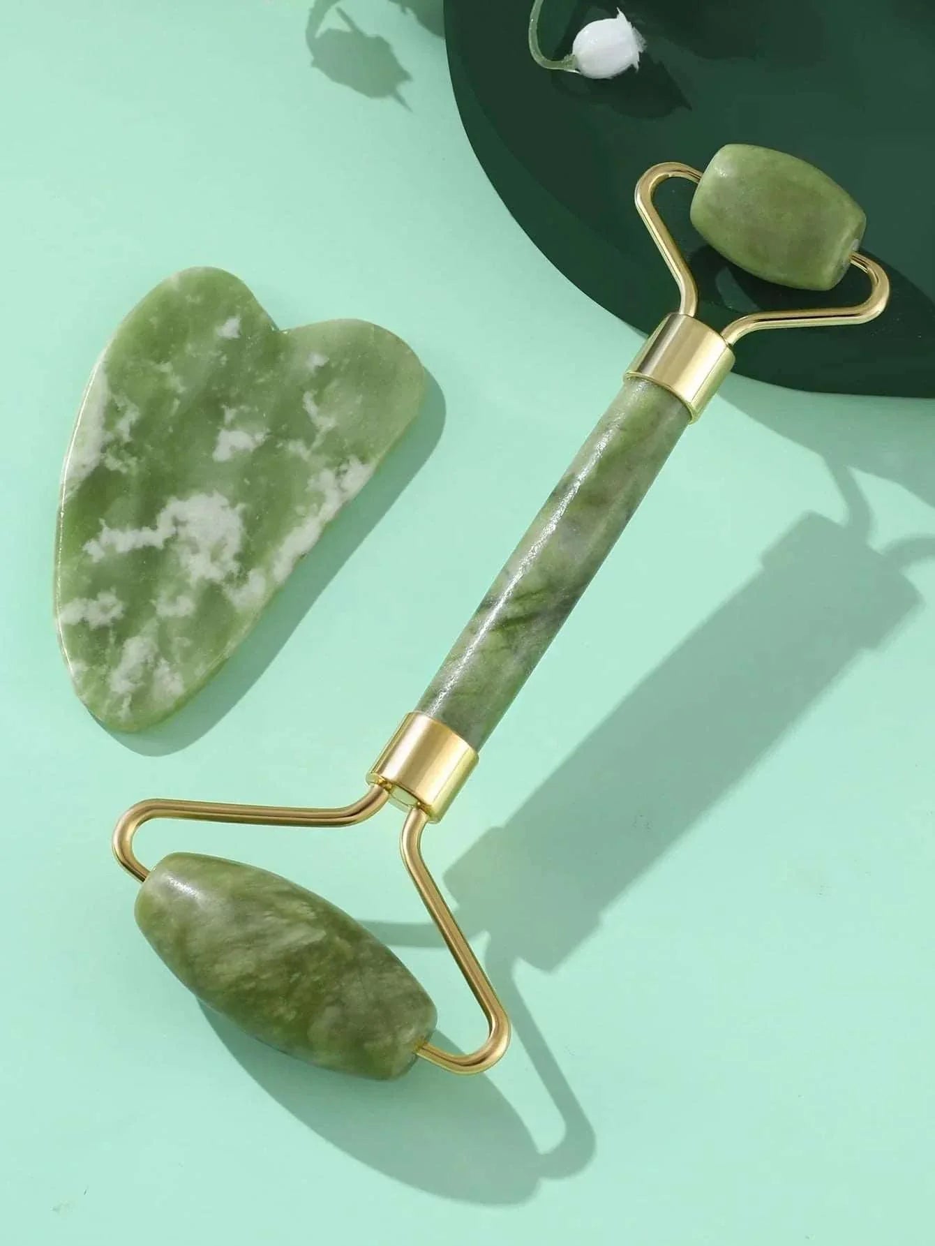 Masajeador Facial Piedra Jade